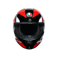 КАСКА K-6 S HYPHEN BLACK/RED/WHITE