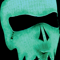 Маска за лице GREY SKULL GLOW