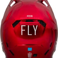 Мотокрос каска FLY RACING Formula CC Centrum - Metallic Red/White