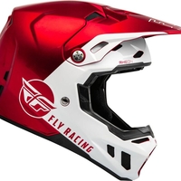 Мотокрос каска FLY RACING Formula CC Centrum - Metallic Red/White