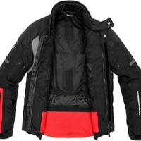 Текстилно мото яке SPIDI TRAVELER 3 BLACK/RED