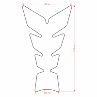 Протектор за резервоар  CGMOON18P/PR3567