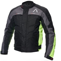 Текстилно мото яке ADRENALINE PYRAMID 2.0 BLACK/GREY/FLUO