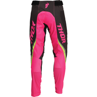 Дамски мотокрос брич  THOR WOMEN'S PULSE REV CHARCOAL/FLO PINK