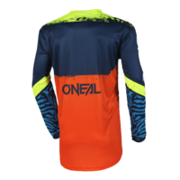 Детска мотокрос блуза O'NEAL ELEMENT SHOCKER BLUE/ORANGE V.25