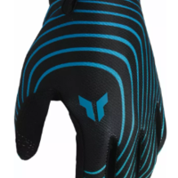 Mотокрос ръкавици THOR LAUNCHMODE IDENTITY TEAL/BLACK