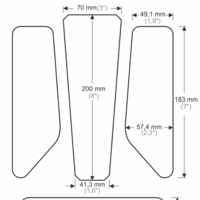 Протектор за резервоар UNIVERSAL TRANSPERENT