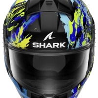 Каска SHARK RIDILL 2 RAGING BEAST Black Blue Green