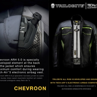 Дамско мото яке TRILOBITE 2092 All ride Tech-Air BLACK