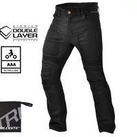 Мото дънки TRILOBITE PARADO DOUBLELAYER AAA REGUAL FIT MEN BLACK LEVEL 2