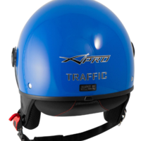 КАСКА ЗА СКУТЕР A-PRO TRAFFIC BLUE
