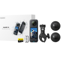 Екшън камера Insta360 X4 360° 8K MOTORCYCLE BUNDLE