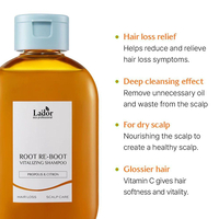 Lador Root Re-Boot Vitalizing Shampoo (Propolis & Citron) 300ml