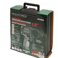 ПНЕВМАТИЧЕН ГАЙКОВЕРТ С КЪС ШПИНДЕЛ 1450 NМ 1/2″ ROCKFORCE С ВЛОЖКИ И КУФАР