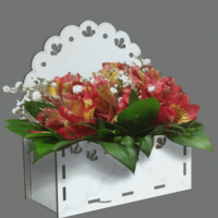 Луксозна дървена кутия за подарък и цветя | SamuEla Art