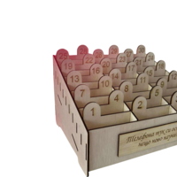 Органайзер за телефони – дървен, 30 отделения