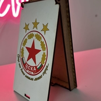 Дървена кутия за пари – Фен на ЦСКА