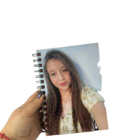 Тефтер с дървени корици със ваша снимка и лично послание