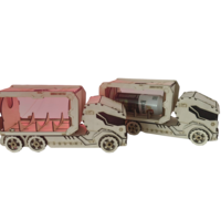 Дървен камион за бира