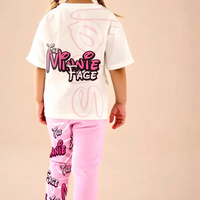 Детски комплект за момиче с Мини и панделка