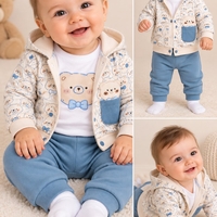 Бебешки комплектBlue Teddy – 3 части