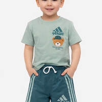 Детски комплект с мече за момче