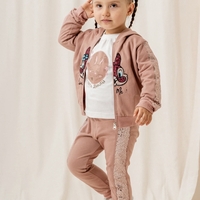 Комплект зайче  с пайети – 3 части