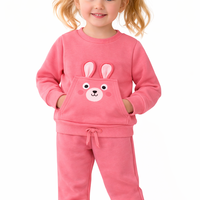 Ватиран комплект за момиче Зайче