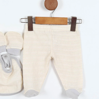 Бебешки комплект за новородено 5 части с мече