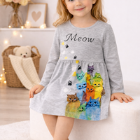 Детска рокля Meow