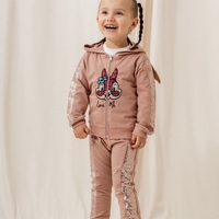 Комплект зайче  с пайети – 3 части