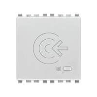 Смарт четец на NFC/RFID карти, Wireles View цвят Алуминий VIMAR EIKON
