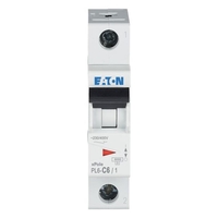 PL6-C6/1 - Автоматичен прекъсвач MCB 1P 6A крива C 6kA, Eaton