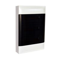 Табло за открит монтаж, 54 (3x18) модула, прозрачна врата, PE+N шини, Practibox S, Legrand