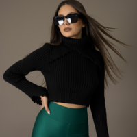 Пуловер Black Knit