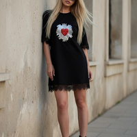 Дамска рокля Heartlight Black Dress