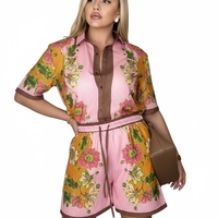 Дамски ленен сет Floral Bloom