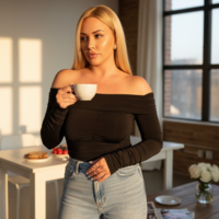 Дамска блуза Black Allure