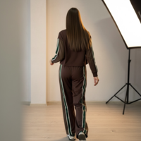 Brown Sport Chic Set