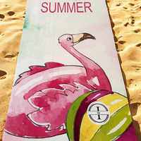 Плажна кърпа Flamingo Vibes