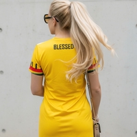 Art Fit Burst Dress – дамска спортна рокля с арт принт