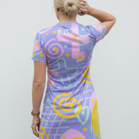 Art Fit Muse 13 Dress- дамска спортна рокля с арт принт