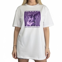 Тениска Purple Angel Oversize