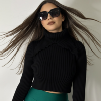 Пуловер Black Knit