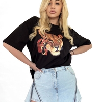 Denim Illusion Skirt-Shorts