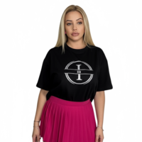 Тениска Black I13 Oversize