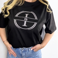 Тениска Black I13 Oversize