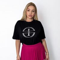 Тениска Black I13 Oversize