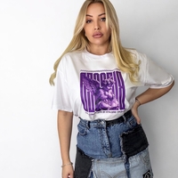 Тениска Purple Angel Oversize