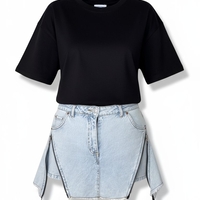 Дънкова пола-панталон Denim Illusion